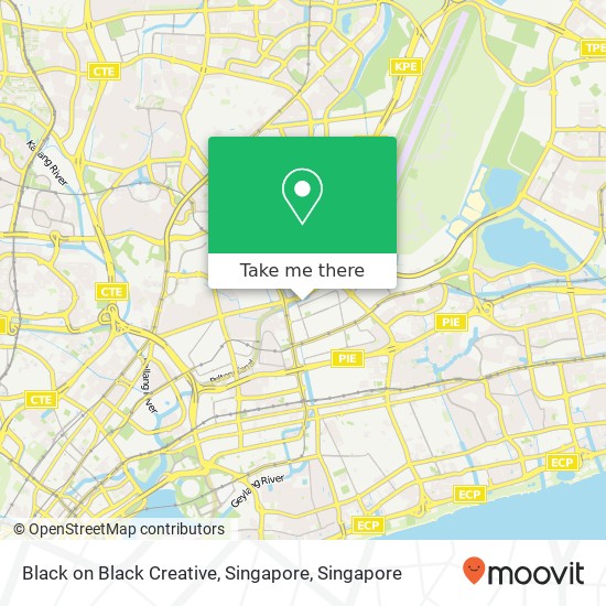 Black on Black Creative, Singapore map