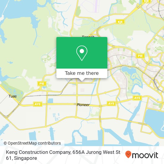 Keng Construction Company, 656A Jurong West St 61 map