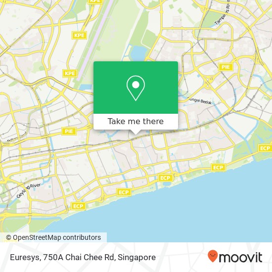 Euresys, 750A Chai Chee Rd地图