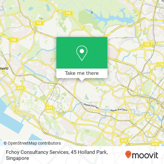 Fchoy Consultancy Services, 45 Holland Park map