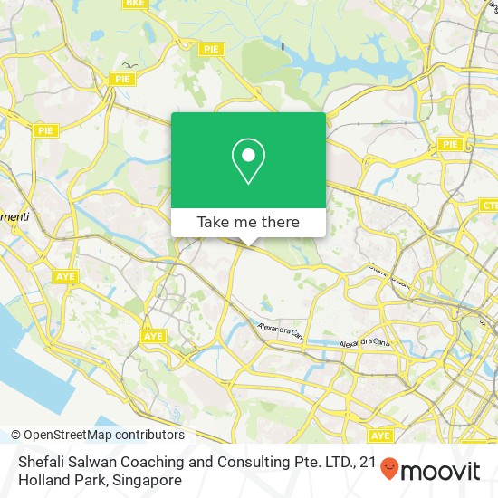 Shefali Salwan Coaching and Consulting Pte. LTD., 21 Holland Park map