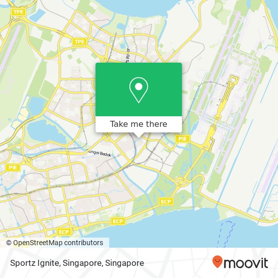 Sportz Ignite, Singapore map