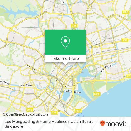 Lee Mengtrading & Home Applinces, Jalan Besar地图