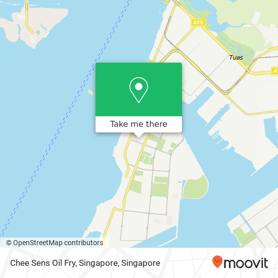 Chee Sens Oil Fry, Singapore map