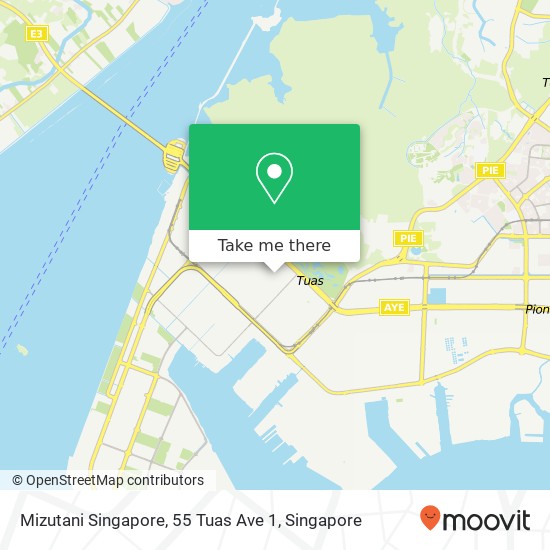 Mizutani Singapore, 55 Tuas Ave 1 map