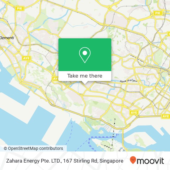 Zahara Energy Pte. LTD., 167 Stirling Rd map