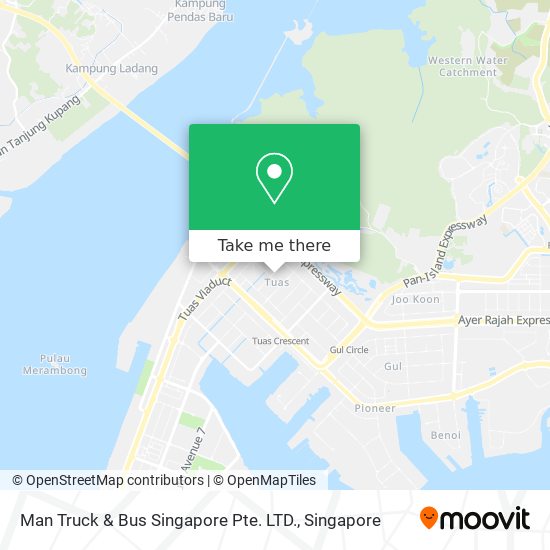 Man Truck & Bus Singapore Pte. LTD. map