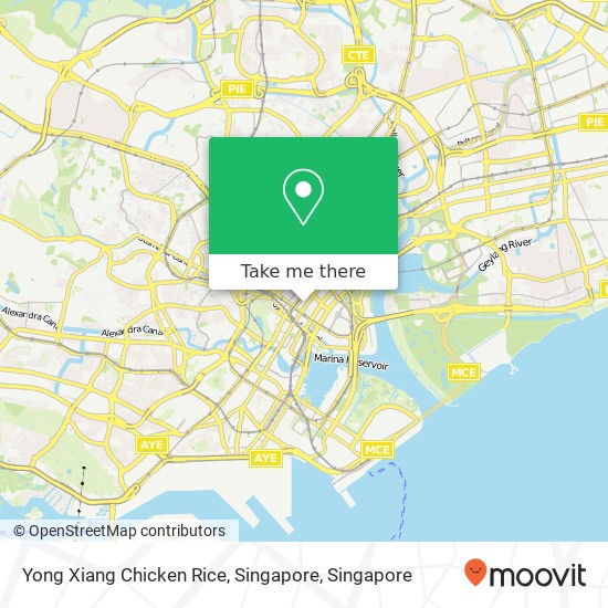 Yong Xiang Chicken Rice, Singapore地图