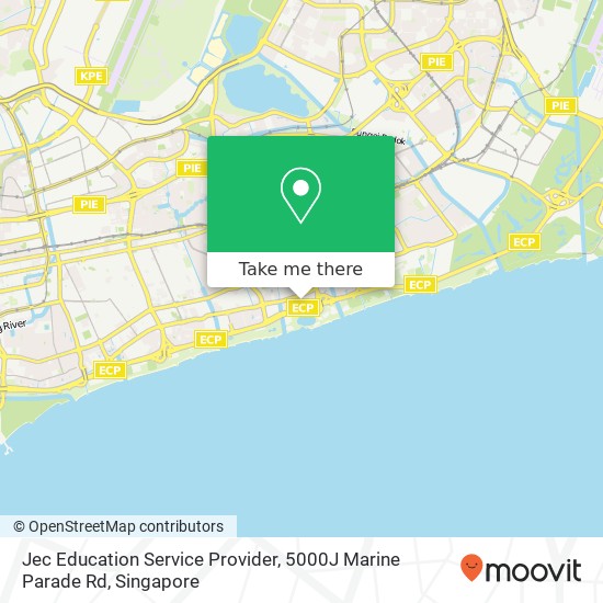 Jec Education Service Provider, 5000J Marine Parade Rd map