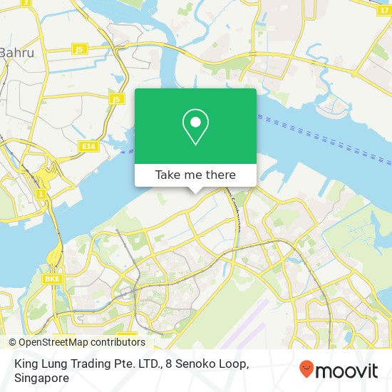 King Lung Trading Pte. LTD., 8 Senoko Loop地图