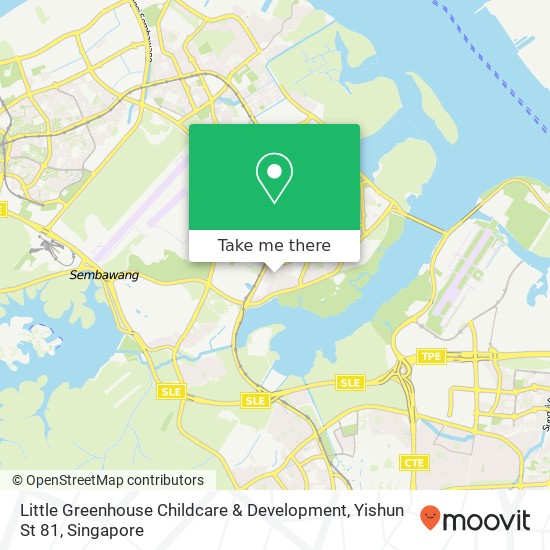 Little Greenhouse Childcare & Development, Yishun St 81 map