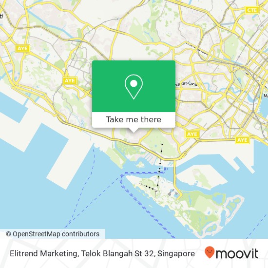 Elitrend Marketing, Telok Blangah St 32地图