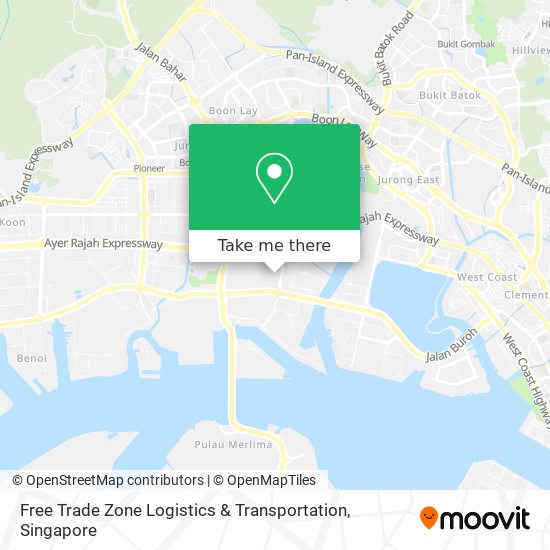 Free Trade Zone Logistics & Transportation map