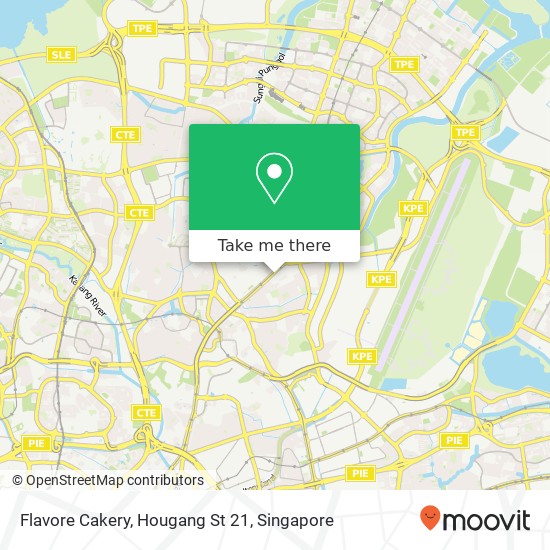 Flavore Cakery, Hougang St 21地图
