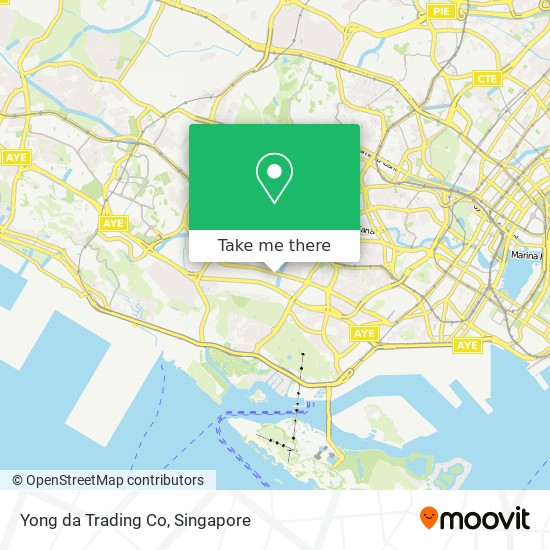 Yong da Trading Co map