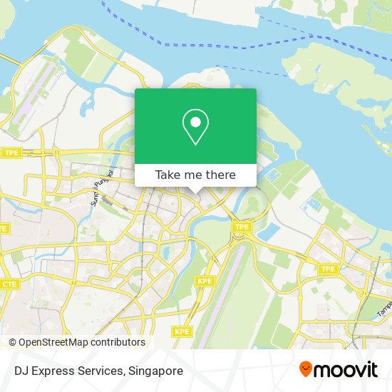 DJ Express Services map