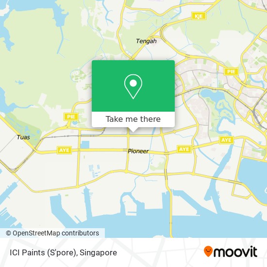 ICI Paints (S'pore) map