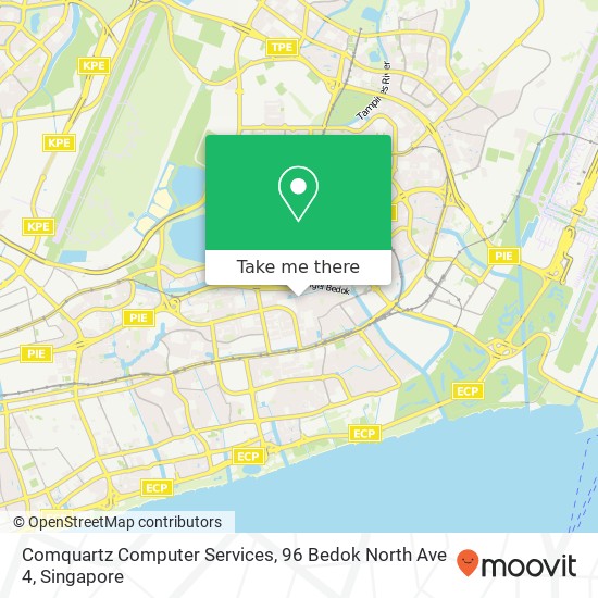 Comquartz Computer Services, 96 Bedok North Ave 4地图