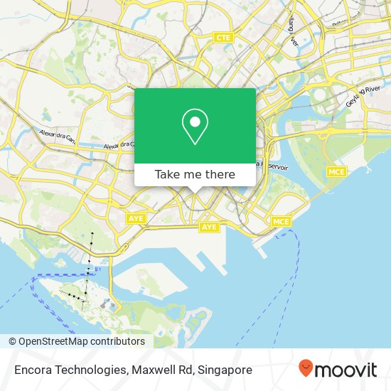 Encora Technologies, Maxwell Rd map