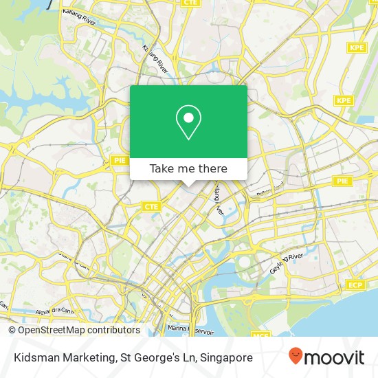 Kidsman Marketing, St George's Ln map