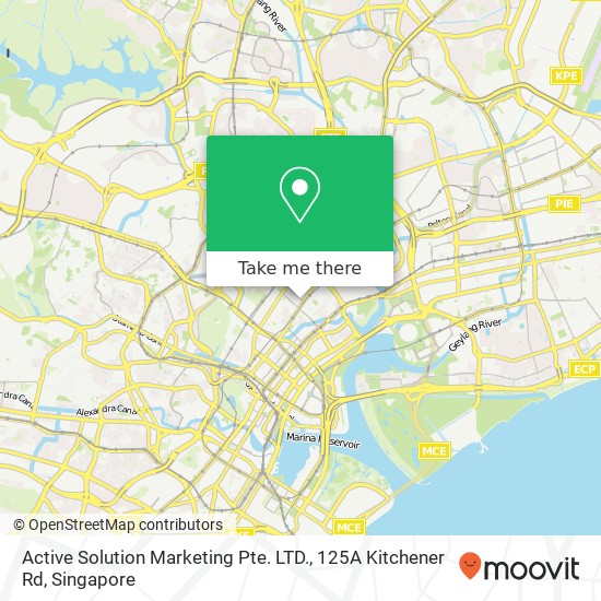 Active Solution Marketing Pte. LTD., 125A Kitchener Rd地图