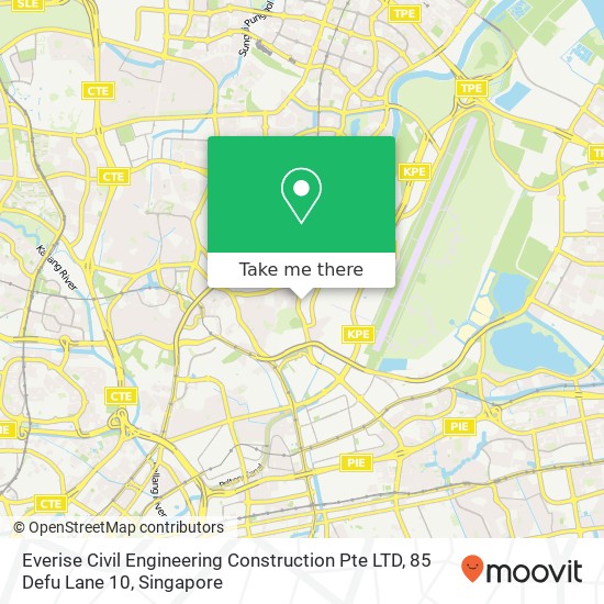 Everise Civil Engineering Construction Pte LTD, 85 Defu Lane 10地图