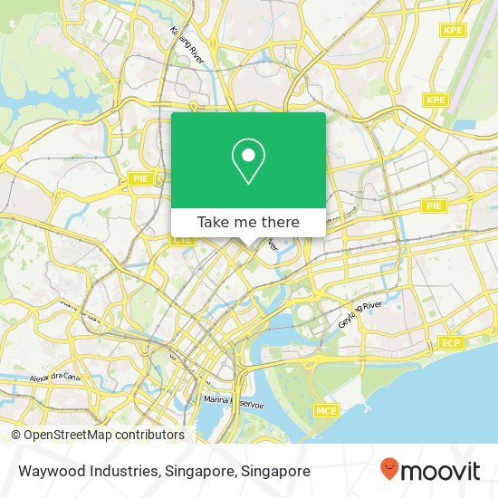 Waywood Industries, Singapore map