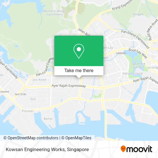 Kowsan Engineering Works map