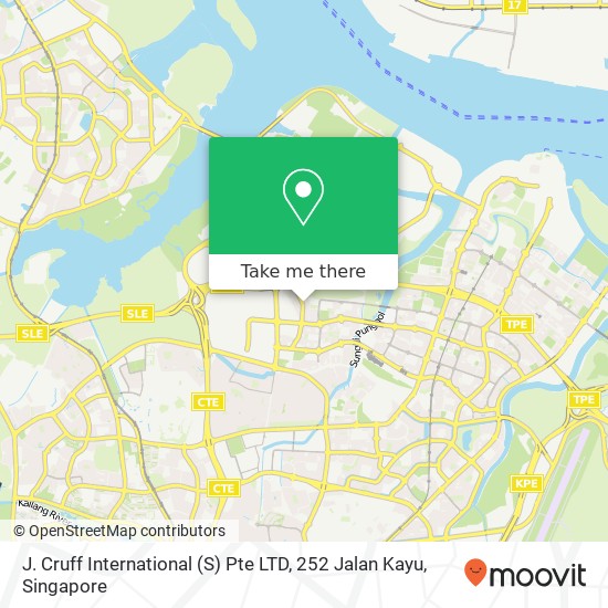 J. Cruff International (S) Pte LTD, 252 Jalan Kayu map