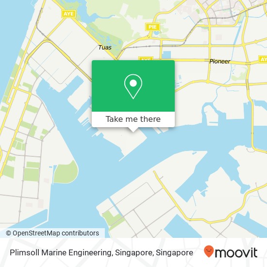 Plimsoll Marine Engineering, Singapore map