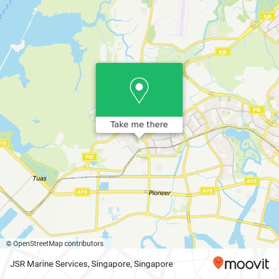 JSR Marine Services, Singapore map