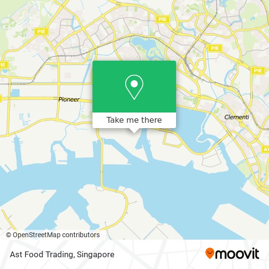 Ast Food Trading map