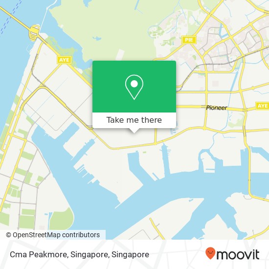 Cma Peakmore, Singapore map