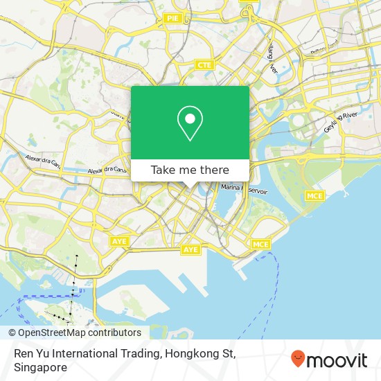 Ren Yu International Trading, Hongkong St地图