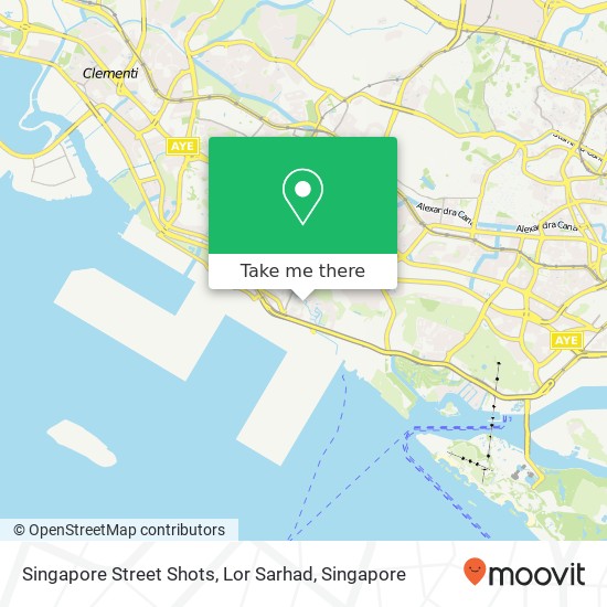 Singapore Street Shots, Lor Sarhad地图