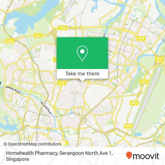 Homehealth Pharmacy, Serangoon North Ave 1地图