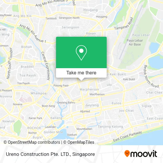 Ureno Construction Pte. LTD. map