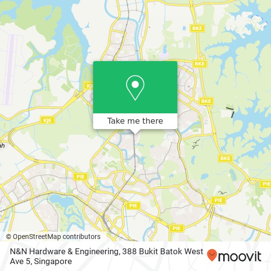 N&N Hardware & Engineering, 388 Bukit Batok West Ave 5 map
