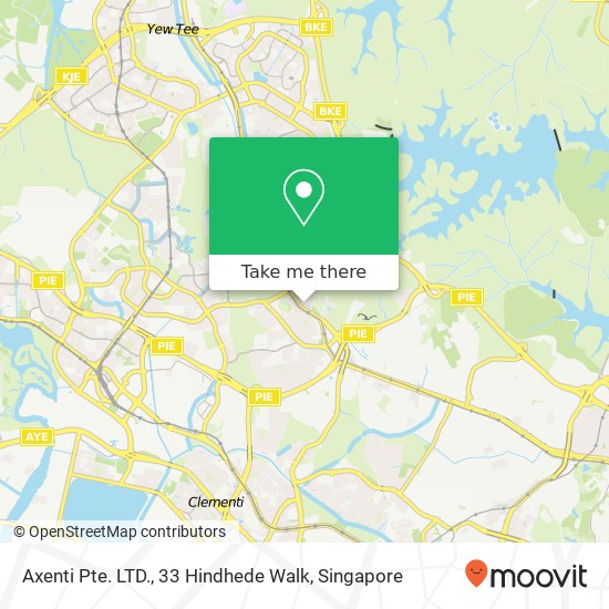 Axenti Pte. LTD., 33 Hindhede Walk map