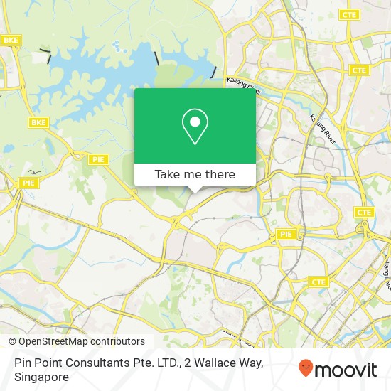 Pin Point Consultants Pte. LTD., 2 Wallace Way map