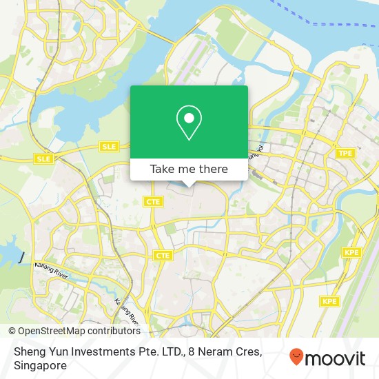 Sheng Yun Investments Pte. LTD., 8 Neram Cres map