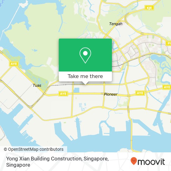 Yong Xian Building Construction, Singapore地图