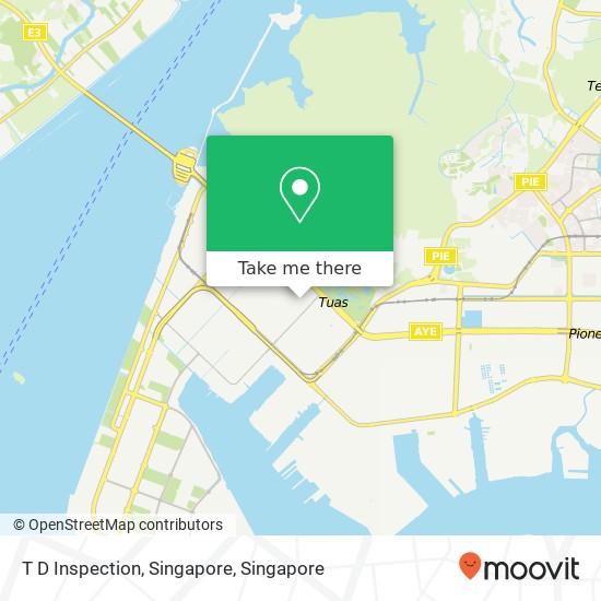 T D Inspection, Singapore地图