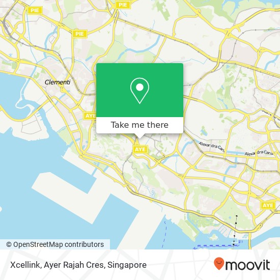 Xcellink, Ayer Rajah Cres map