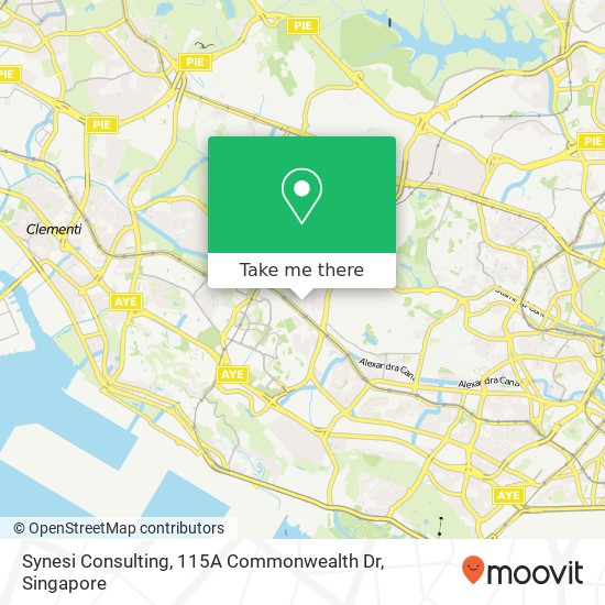 Synesi Consulting, 115A Commonwealth Dr地图