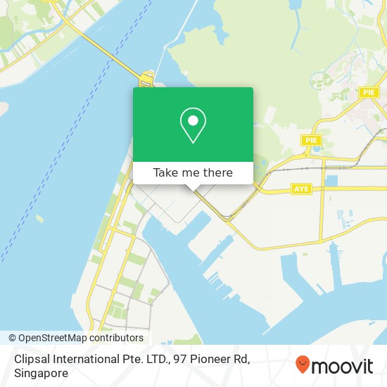 Clipsal International Pte. LTD., 97 Pioneer Rd地图