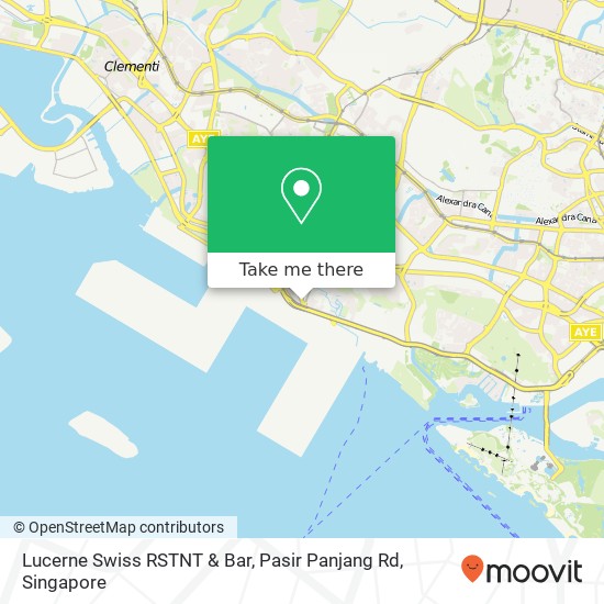 Lucerne Swiss RSTNT & Bar, Pasir Panjang Rd map