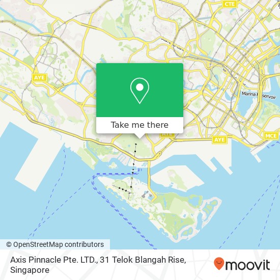 Axis Pinnacle Pte. LTD., 31 Telok Blangah Rise map