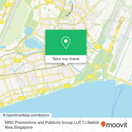MNC Promotions and Publicity Group LLP, 7J Bedok Rise map