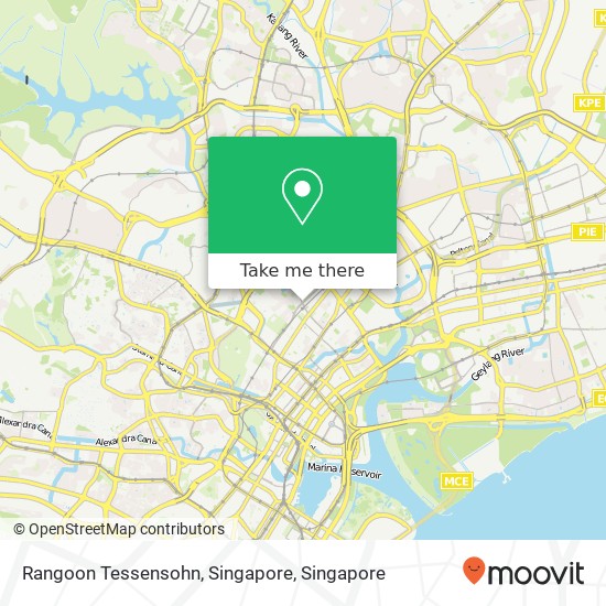 Rangoon Tessensohn, Singapore map